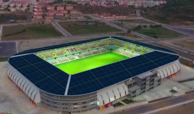 Tire Gazi Mustafa Kemal Atatürk Stadyumu kendi elektriğini üretecek