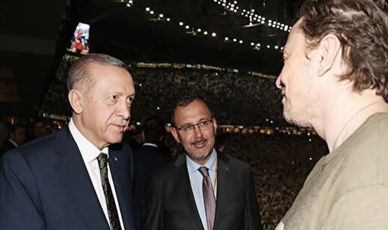 Cumhurbaşkanı Erdoğan Katar'da Elon Musk ile görüştü