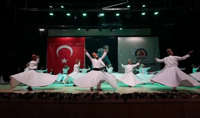 Denizli de Mevlana Ayin-i Şerif ile anıldı