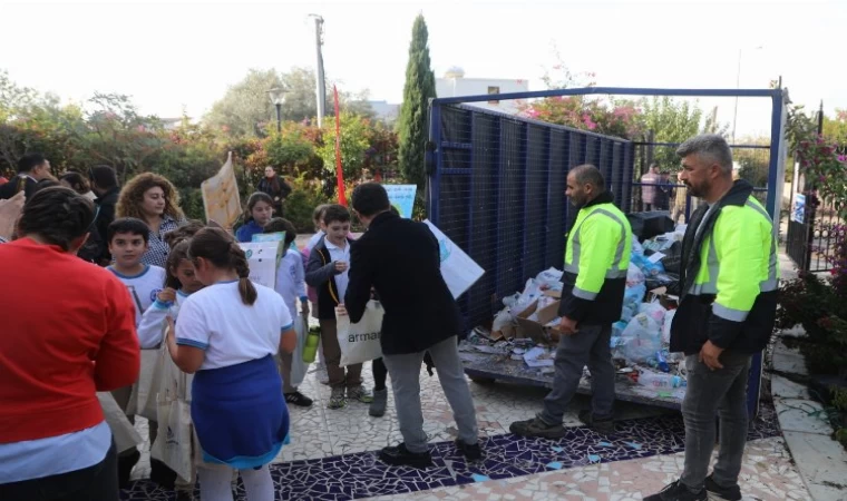 Bodrum’da ambalaj takası etkinliği