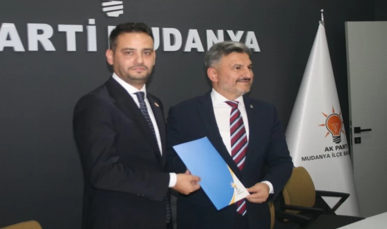 Bursa Mudanya için AK Parti’den son dosya Gökhan Dinçer’den