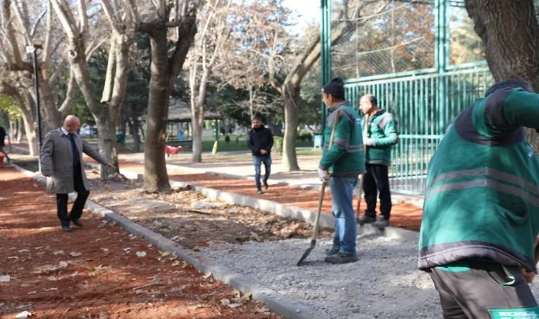 Kayseri Kocasinan’da parklar yenileniyor