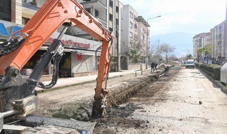 Manisa Şehzadeler’de altyapı çalışmaları sürüyor