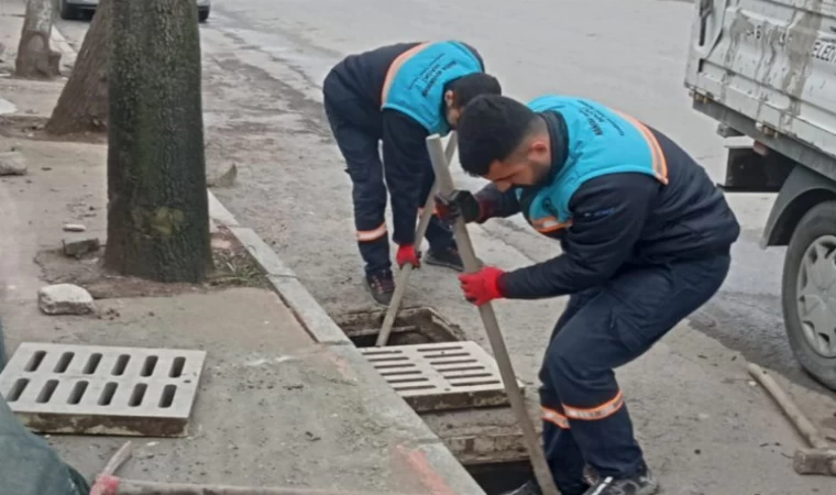 Manisa’da yağışlara karşı önlem