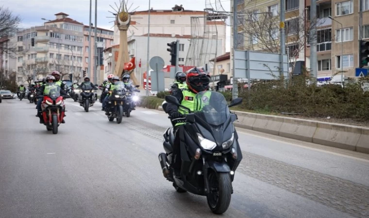 Şeyh Edebali diyarından Ertuğrulgazi diyarına konvoy