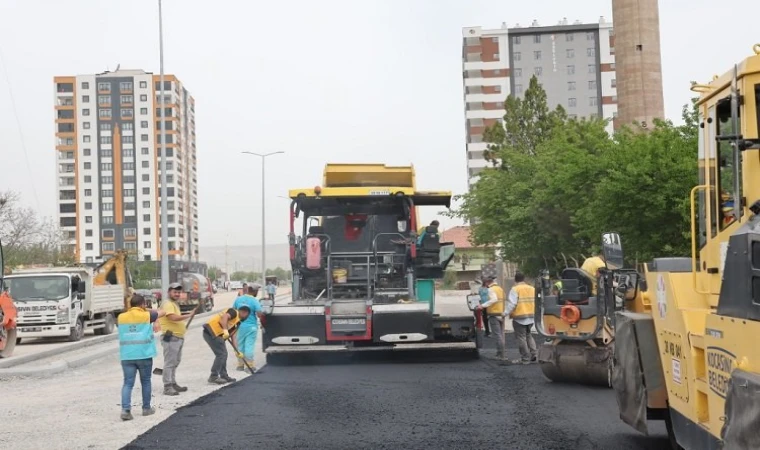 Kayseri Kocasinan’da can damarı yol tamamlanıyor