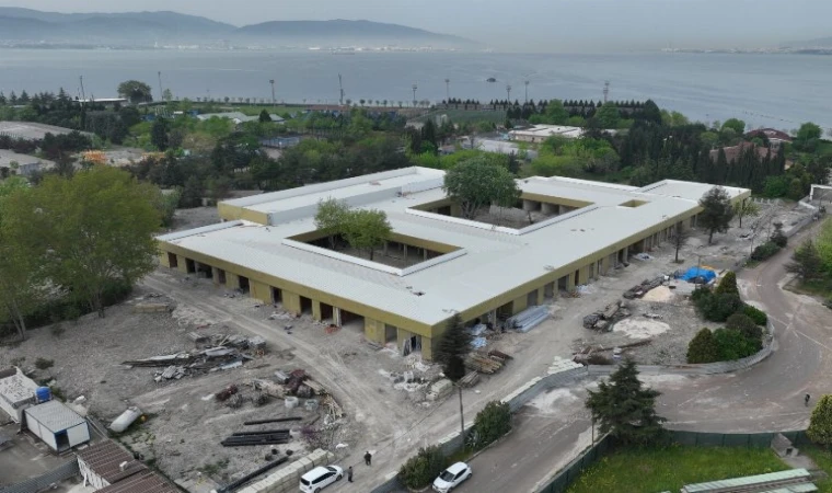 Kocaeli’de Engelsiz Yaşamın Merkezinde çalışmalar sürüyor