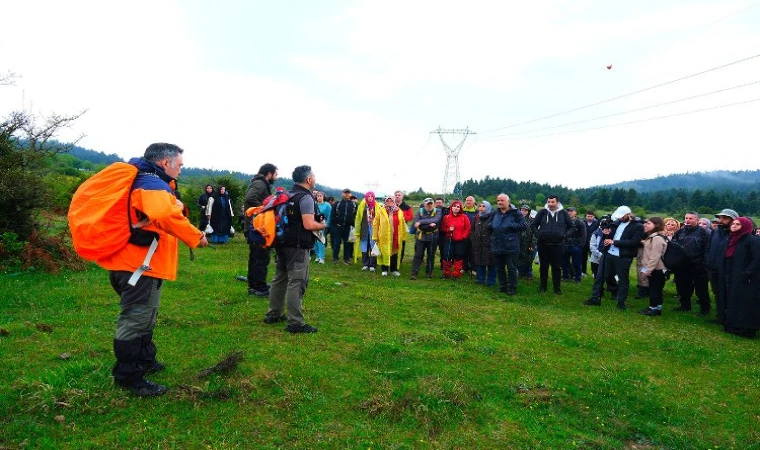 Sakarya’da doğanın kalbinde adımladılar