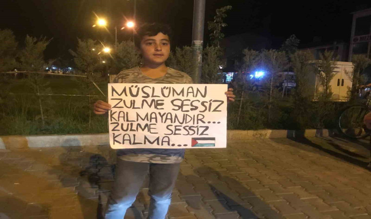 Bingöl’de Filistin’e destek konvoyu