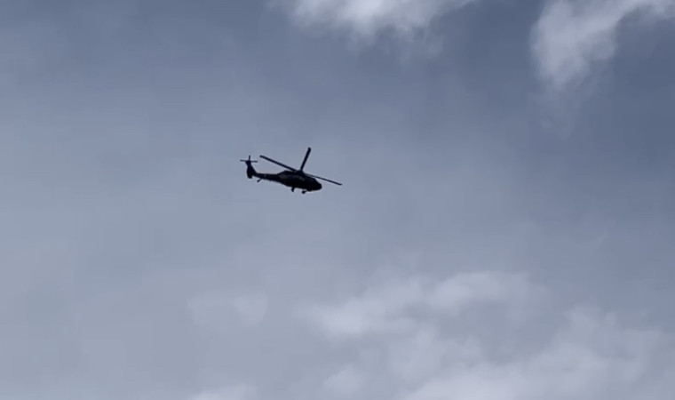 Dağda attan düşen kadın helikopterle hastaneye kaldırıldı