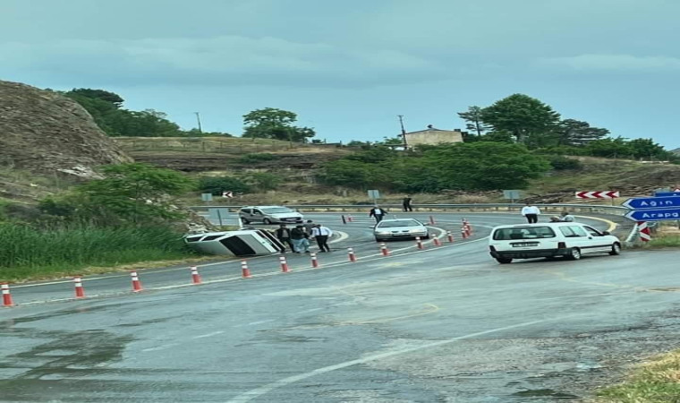 Elazığ’da trafik kazası: 1 yaralı