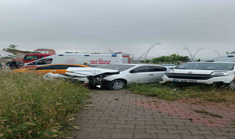 Elazığ’da trafik kazası: 1 yaralı