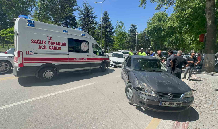 Malatya’da trafik kazası: 2 yaralı