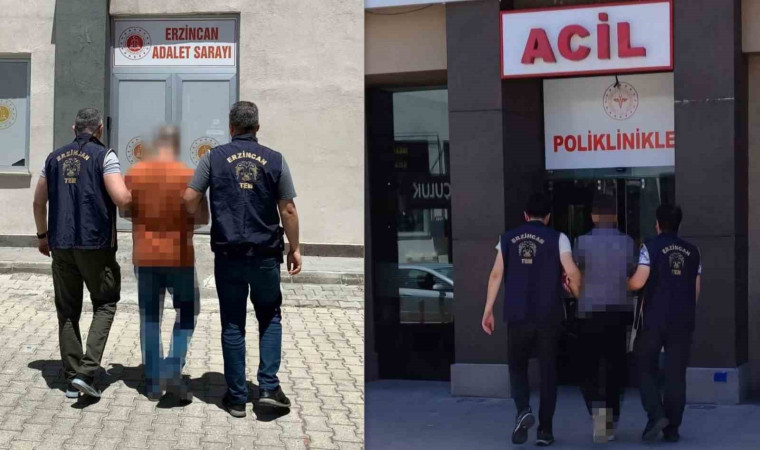 Erzincan’da FETÖ/PDY silahlı terör örgütü kapsamında aranan 2 şahıs yakalandı