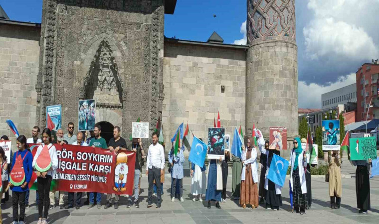 Erzurum’da sessiz yürüyüşte 32. hafta