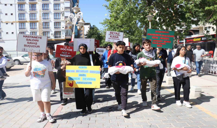 Malatya’da Filistin’e destek yürüyüşü