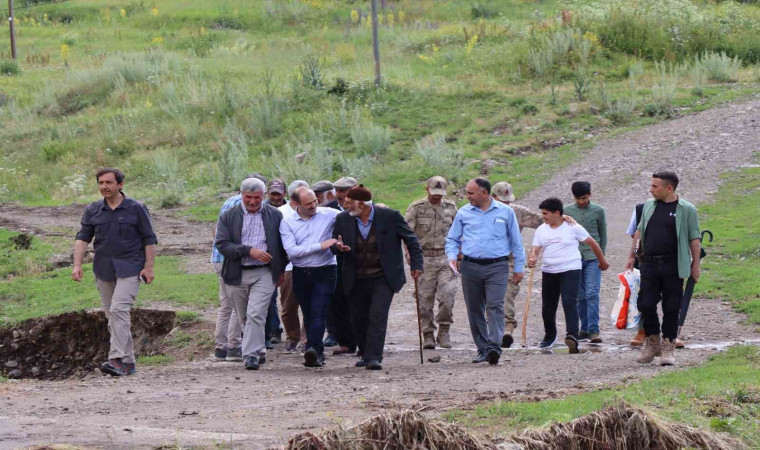 Erzurum’da sel felaketinin yaraları sarılıyor