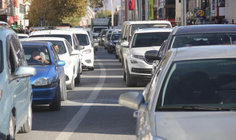 Erzincan’da araç sayısı 74 bin 542 oldu