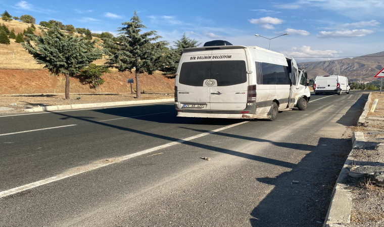 Elazığ’da trafik kazası: 2 yaralı