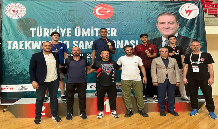 Emirhan Okşan, taekwondoda Türkiye 3.’sü oldu