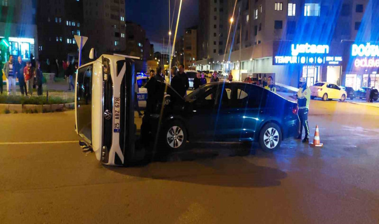 Erzurum’da trafik kazası: 6 yaralı