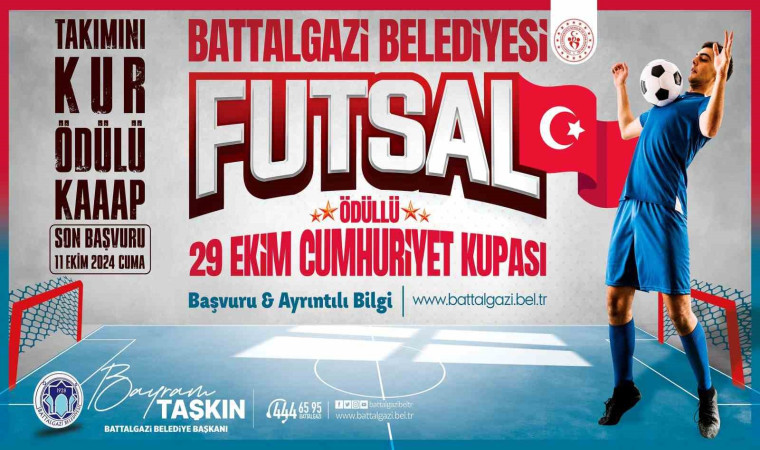 Battalgazi’de futsal turnuvası