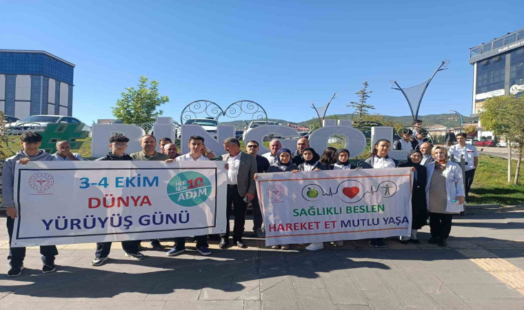 Bingöl’de Dünya Yürüyüş Gün etkinliği