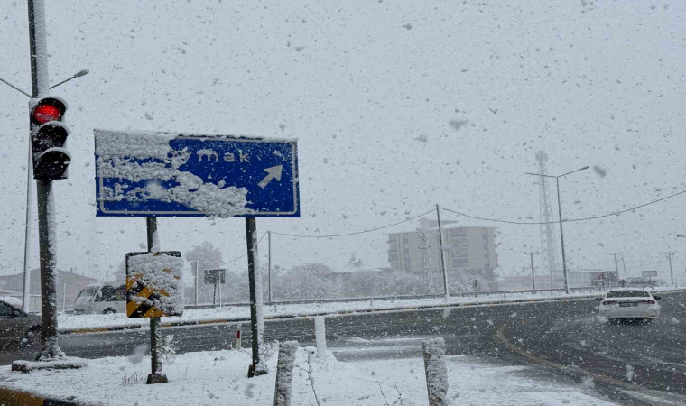 Bitlis’e mevsimin ilk karı yağdı