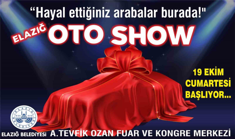 Uluslararası markalar Elazığ’da buluşuyor: Oto show başlıyor