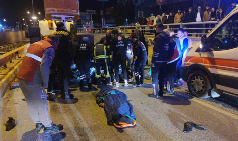 Van’da motosiklet vince arkadan çarptı: 1 ölü, 2 yaralı