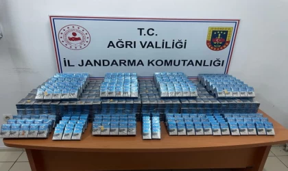 Ağrı'da kaçak sigara ele geçirildi! 13 şüpheli hakkında adli takibat başlatıldı