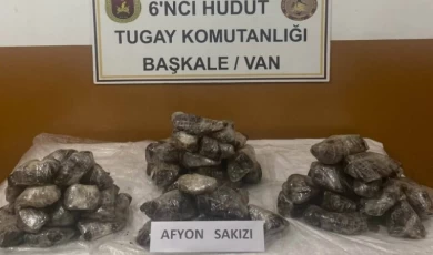 Van’da Hudut Birlikleri’nden uyuşturucu operasyonu