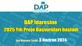 DAP 2025 yılı proje teklif çağrısına çıktı