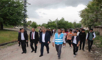 Elazığ’da doğa ve kültür yürüyüşü gerçekleştirildi