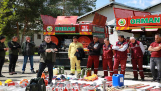 Erzurum’da yangın söndürme timleri hazır