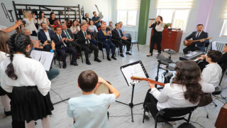 İMKB Müşir Zeki Paşa Ortaokulunda müzik sınıfı açıldı