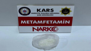 Kars’ta metamfetamin ele geçirildi