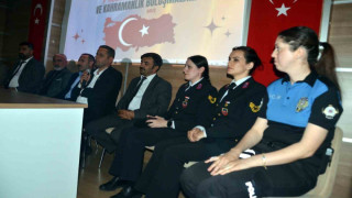 Muş’ta lise öğrencilerine yönelik ’Vatan ve Kahraman Buluşmaları’ konferansı düzenlendi