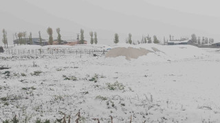 Özalp mayıs ayında kışı yaşadı