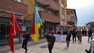 Tercan’da Gençlik Yürüyüşü yapıldı