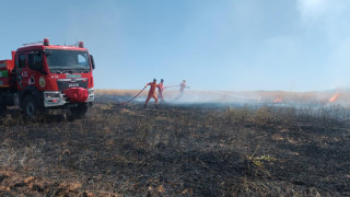 Bingöl’de yaklaşık 100 dönümlük tarım alanı yandı