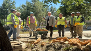 Doğanşehir Belediyesi’nin üst ve alt yapı çalışmaları sürüyor