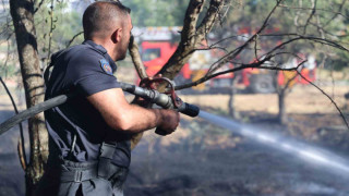 Elazığ’da örtü ve bahçe yangını