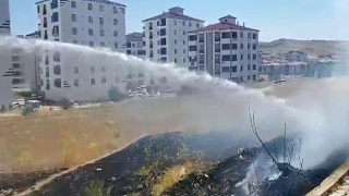 Elazığ’daki ot yangını söndürüldü