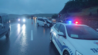 Erzincan-Erzurum karayolunda zincirleme kaza: 1 yaralı