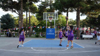 Erzincan’da ”Sokaklar Bizim 3x3 Basketbol Gençlik Kupası” başladı