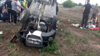 Erzincan’da trafik kazası: 4 yaralı