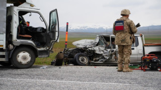 Erzurum jandarma bölgesinde bir ayda 23 trafik kazası