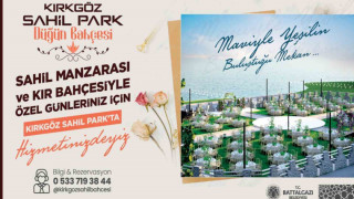 Kırkgöz Sahil Park Düğün Bahçesi açılış için gün sayıyor