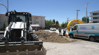 Malazgirt’te doğal gaz çalışmaları devam ediyor